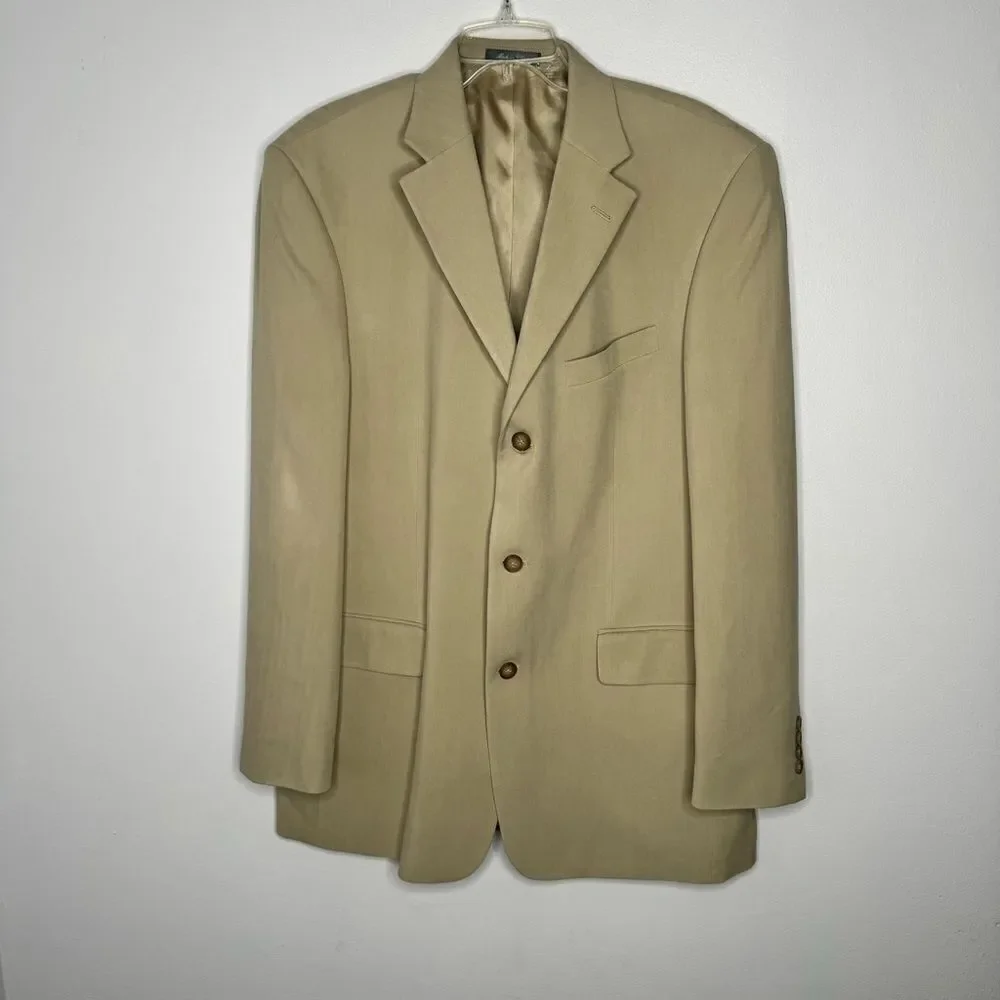 Oscar De la Renta silk blazer size 43L